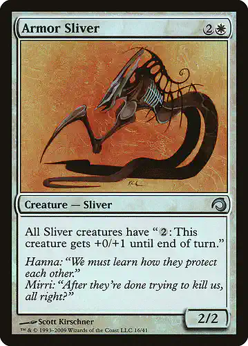 Armor Sliver - h09 Spoiler