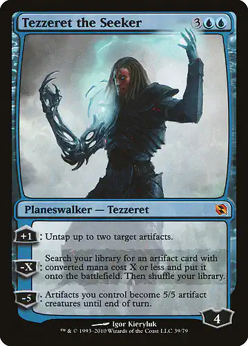 Tezzeret the Seeker - ddf Spoiler