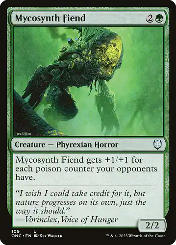 Mycosynth Fiend - onc Spoiler