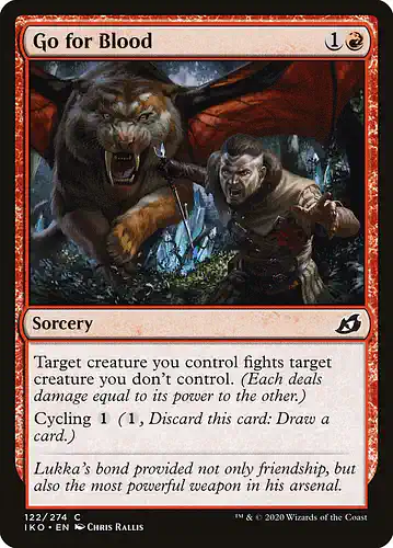 Go for Blood - iko Spoiler
