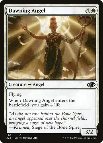 Dawning Angel - j22 Spoiler
