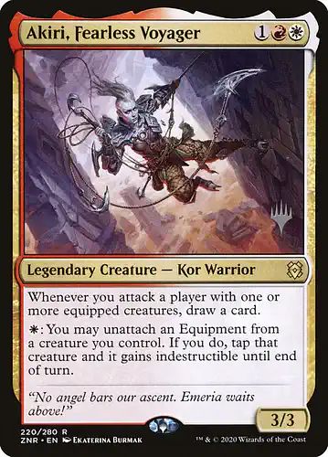 Akiri, Fearless Voyager - znr Spoiler