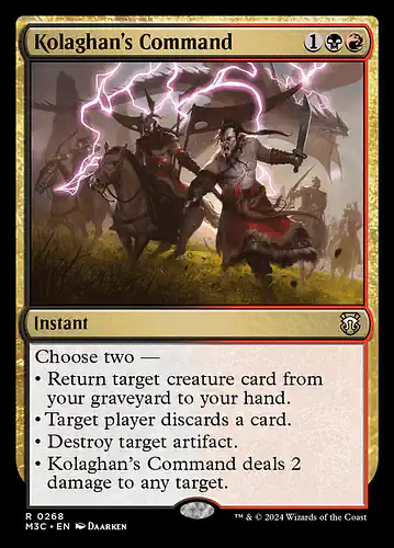 Kolaghan's Command - m3c Spoiler