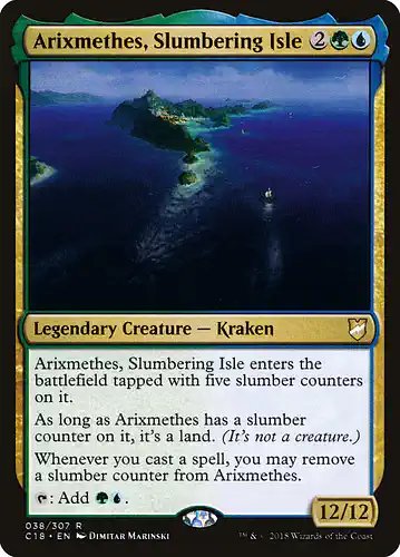 Arixmethes, Slumbering Isle - c18 Spoiler