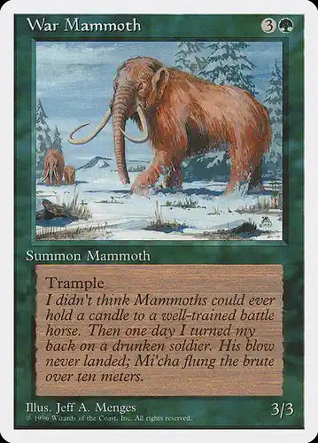 War Mammoth - itp Spoiler