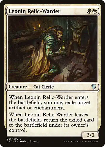 Leonin Relic-Warder - c17 Spoiler