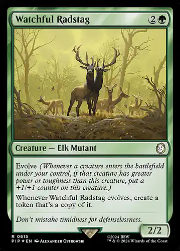 Watchful Radstag - pip Spoiler
