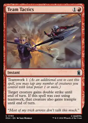 Team Tactics - msh Spoiler
