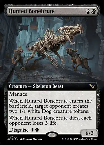Hunted Bonebrute - mkm Spoiler