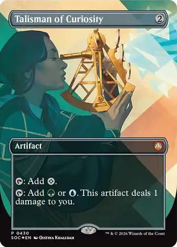 Talisman of Curiosity - soc Spoiler