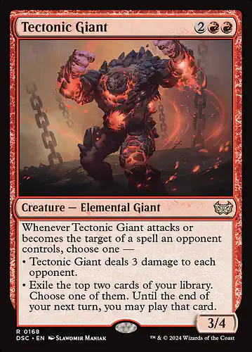 Tectonic Giant - dsc Spoiler