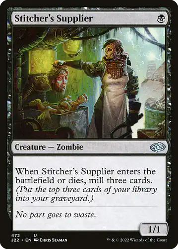 Stitcher's Supplier - j22 Spoiler