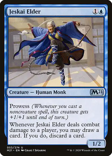 Jeskai Elder - m21 Spoiler