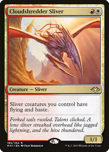 Cloudshredder Sliver - mh1 Spoiler