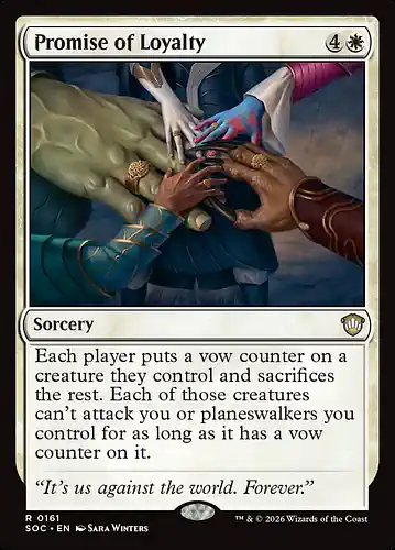Promise of Loyalty - soc Spoiler
