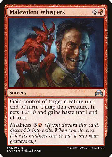 Malevolent Whispers - soi Spoiler