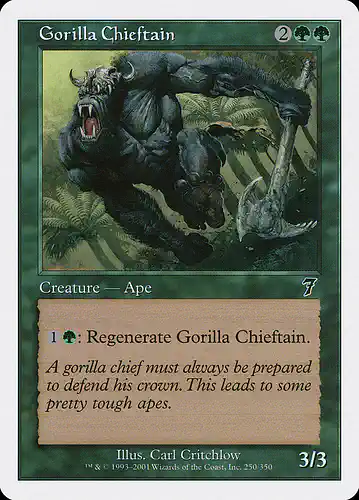 Gorilla Chieftain - 7ed Spoiler