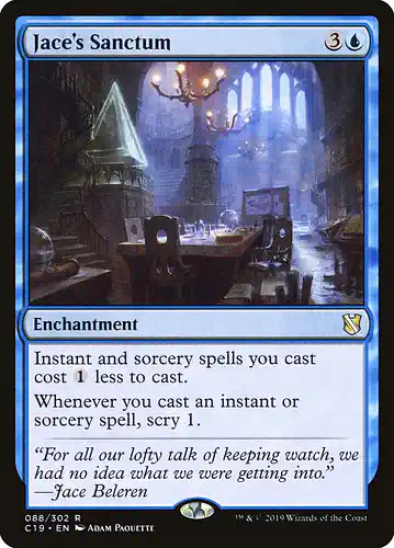 Jace's Sanctum - c19 Spoiler