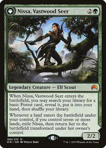 Nissa, Vastwood Seer - ori Spoiler