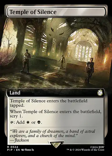 Temple of Silence - pip Spoiler