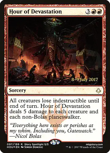 Hour of Devastation - hou Spoiler