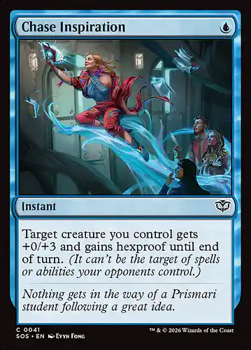 Chase Inspiration - sos Spoiler
