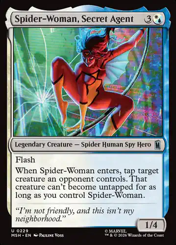 Spider-Woman, Secret Agent - msh Spoiler