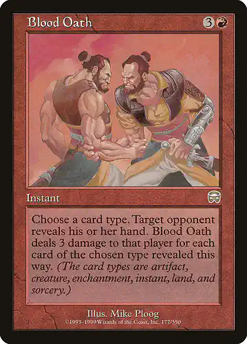 Blood Oath - mmq Spoiler