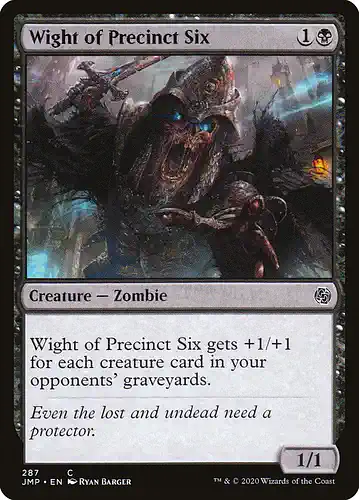 Wight of Precinct Six - jmp Spoiler