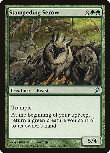 Stampeding Serow - sok Spoiler