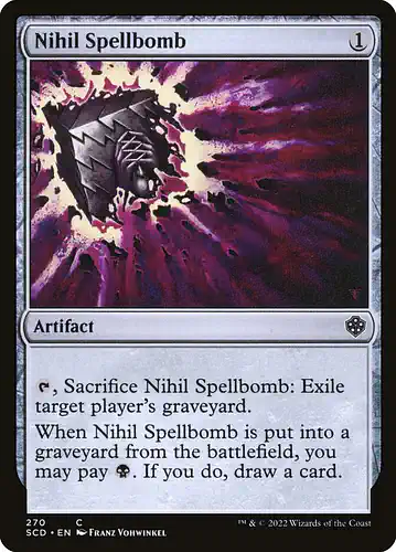 Nihil Spellbomb - scd Spoiler