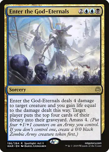 Enter the God-Eternals - war Spoiler