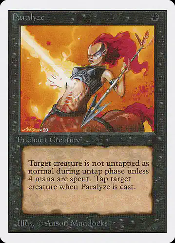 Paralyze - 2ed Spoiler