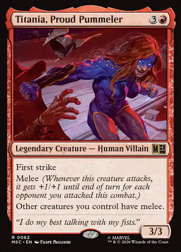 Titania, Proud Pummeler - msc Spoiler