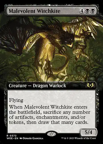 Malevolent Witchkite - woe Spoiler