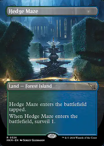 Hedge Maze - mkm Spoiler