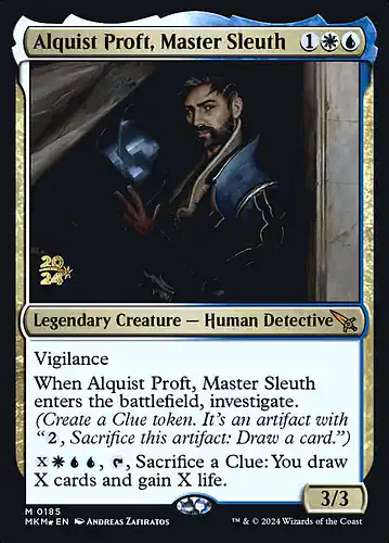 Alquist Proft, Master Sleuth - mkm Spoiler