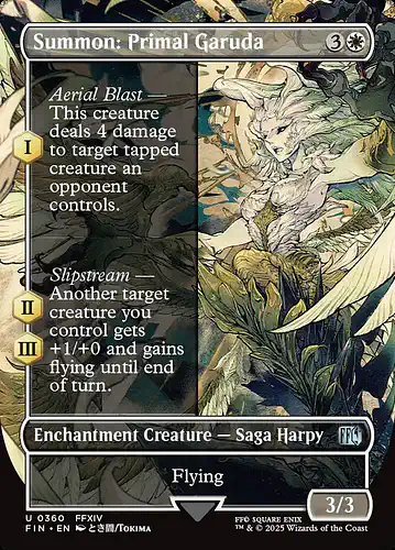 Summon: Primal Garuda - fin Spoiler