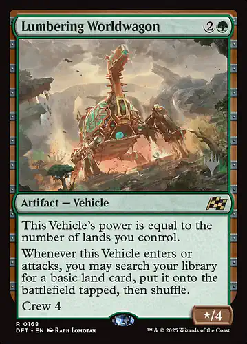 Lumbering Worldwagon - dft Spoiler