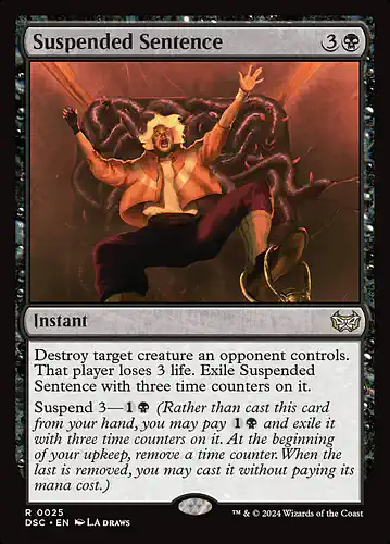 Suspended Sentence - dsc Spoiler