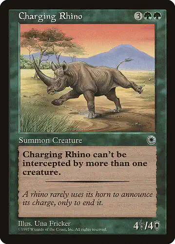 Charging Rhino - por Spoiler