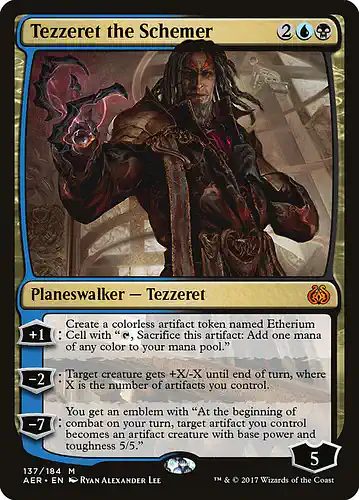Tezzeret the Schemer - aer Spoiler