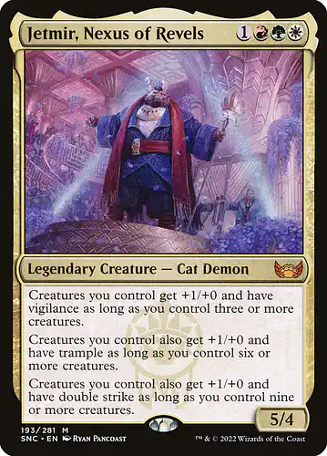 Jetmir, Nexus of Revels - snc Spoiler