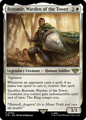 Boromir, Warden of the Tower - ltr Spoiler