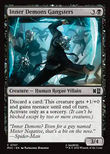 Inner Demons Gangsters - msc Spoiler