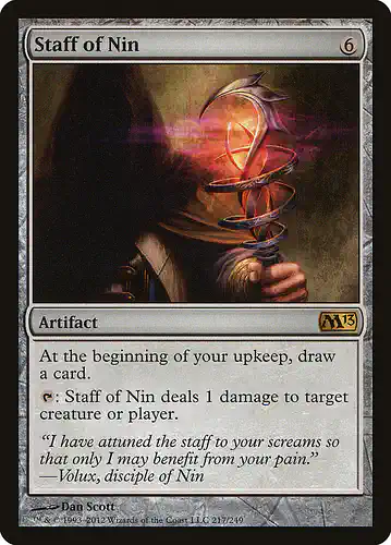 Staff of Nin - m13 Spoiler