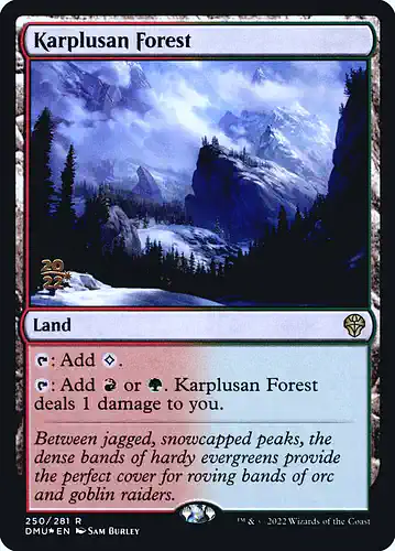Karplusan Forest - dmu Spoiler