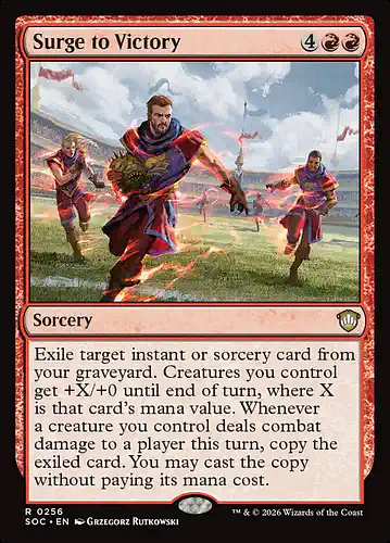 Surge to Victory - soc Spoiler