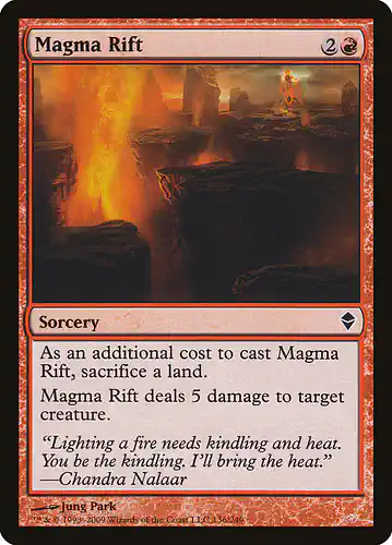 Magma Rift - zen Spoiler