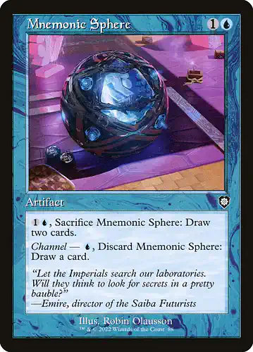 Mnemonic Sphere - brc Spoiler